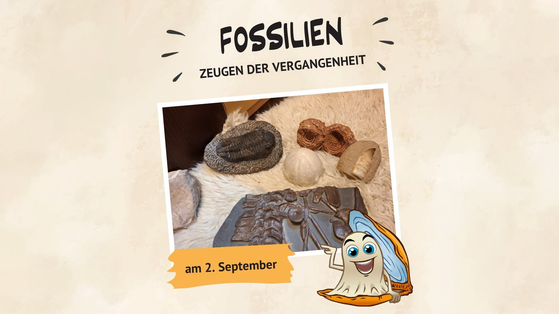 FOSSILIEN - Zeugen der Zeit