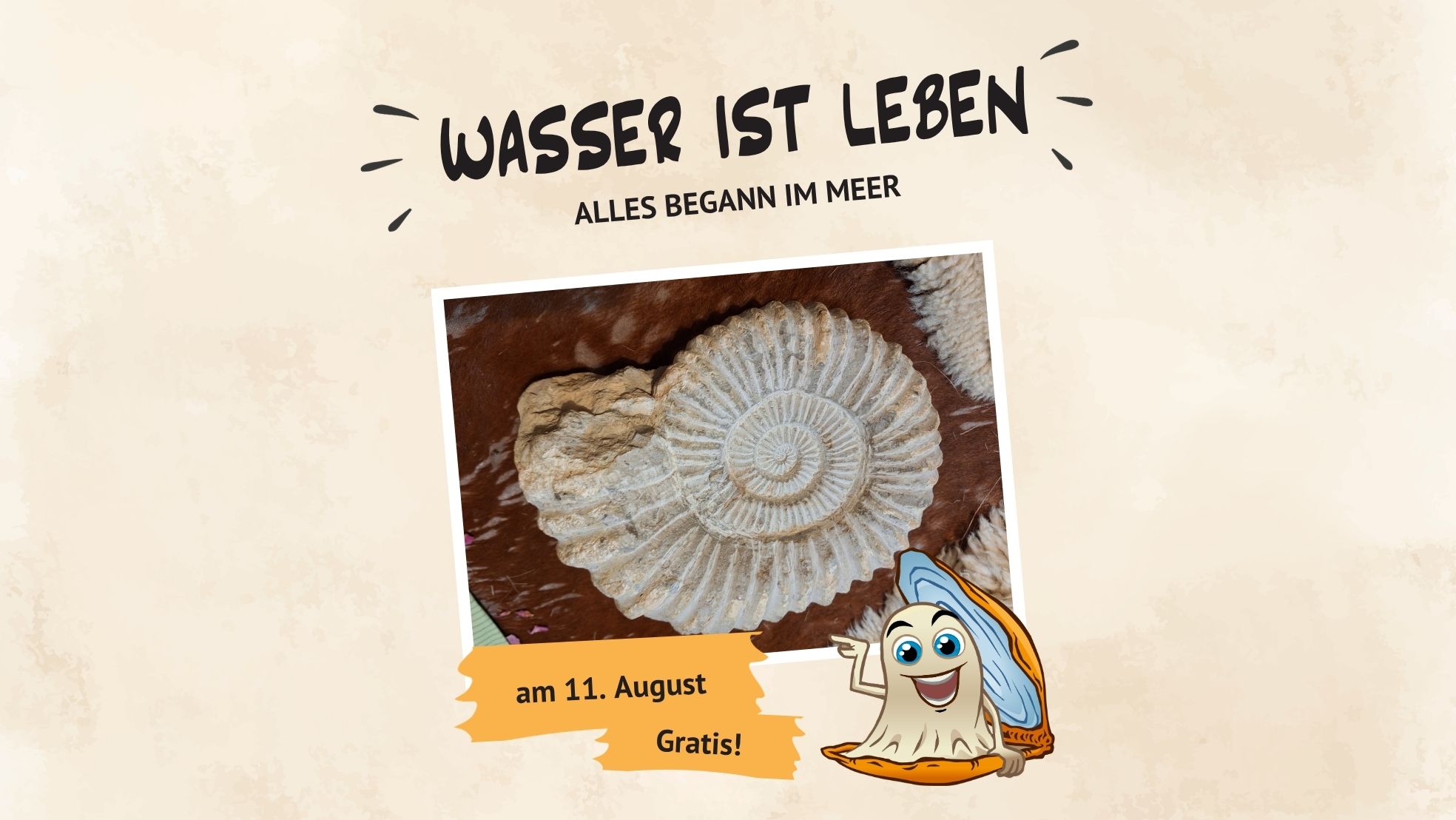 WASSER IST LEBEN – Alles begann im Meer! 